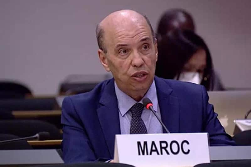 L’ambassadeur représentant permanent du Maroc à Genève, Omar Zniber