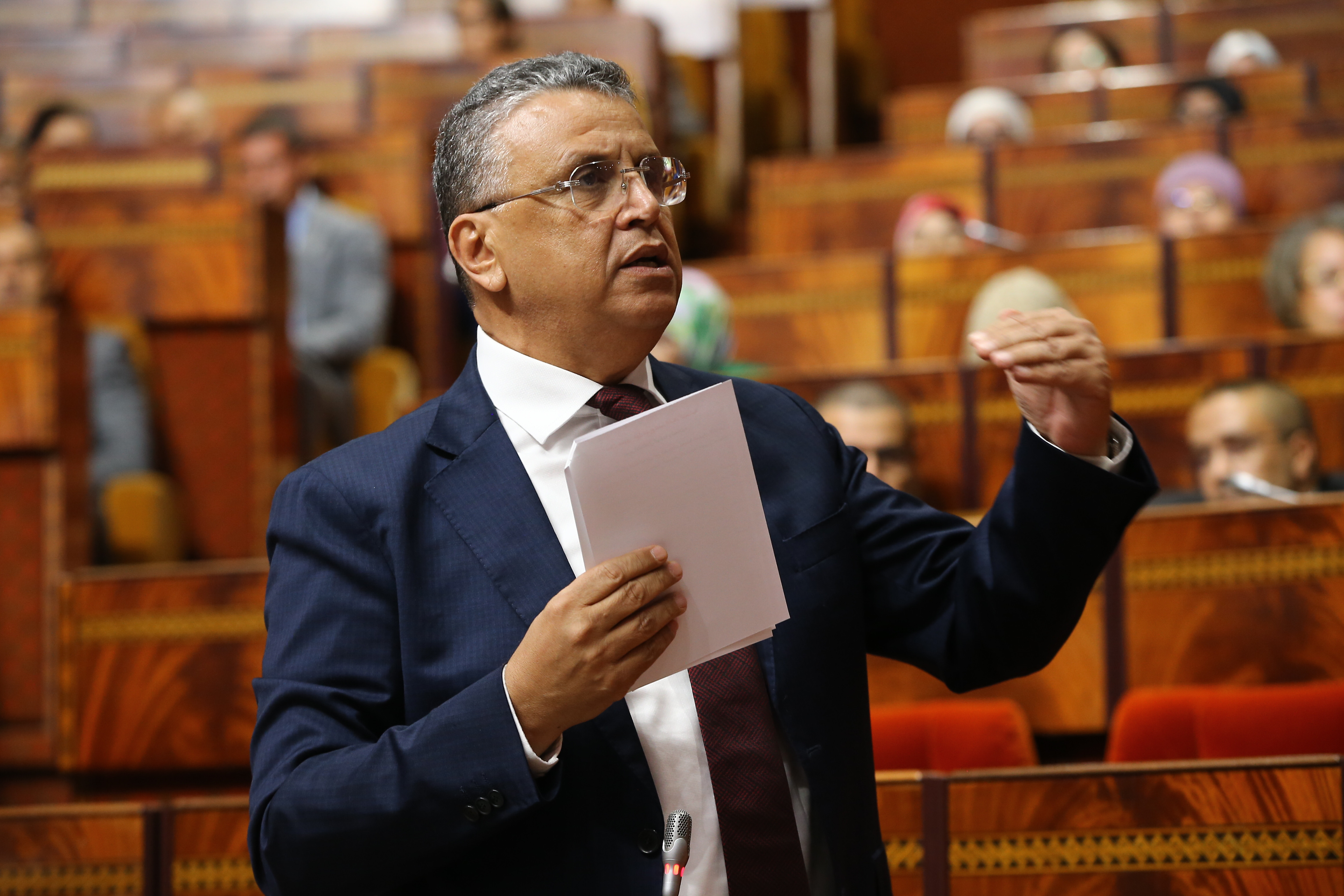 Abdellatif Ouahbi, ministre de la Justice.