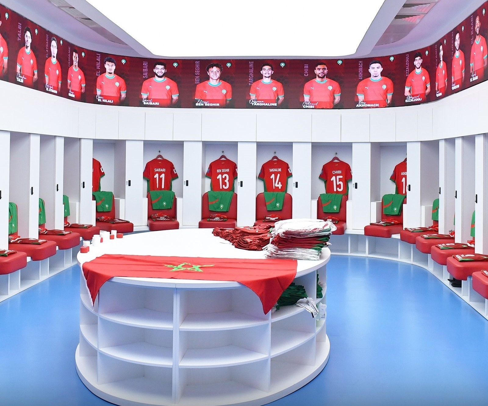 Maroc-Congo : le onze  national du coup d'envoi 