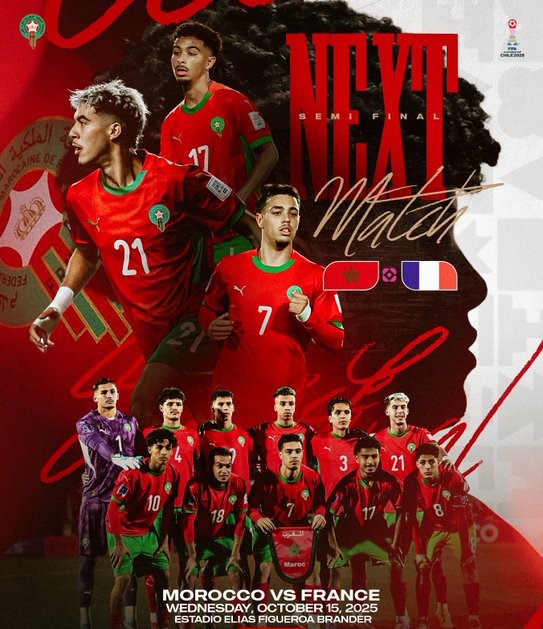 Mondial U20 / Ce mercredi, Maroc-France, une demi-finale aux allures de revanche : Horaire ? Chaines ?