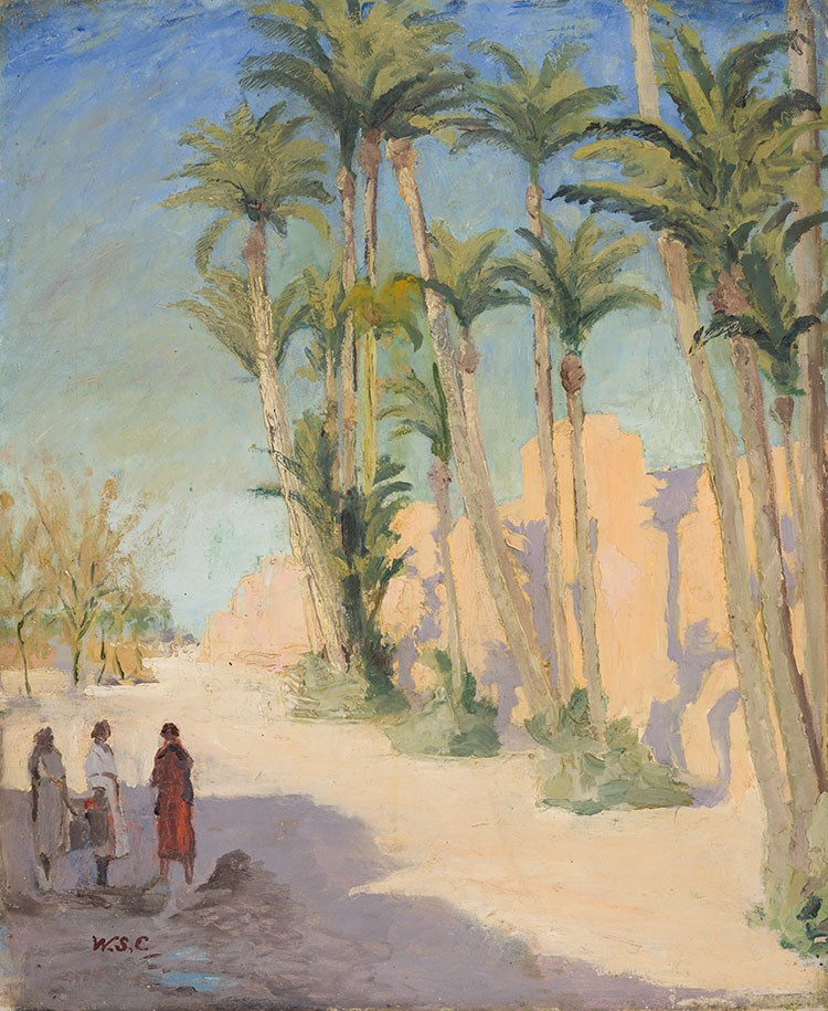 « Marrakech », refuge pictural de Winston Churchill, bientôt aux enchères