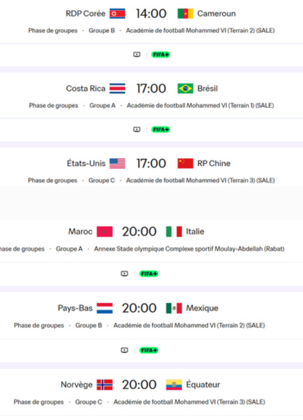 CDM Féminine U17 /J2 : Les Lioncelles dos au mur face à l’Italie ce soir