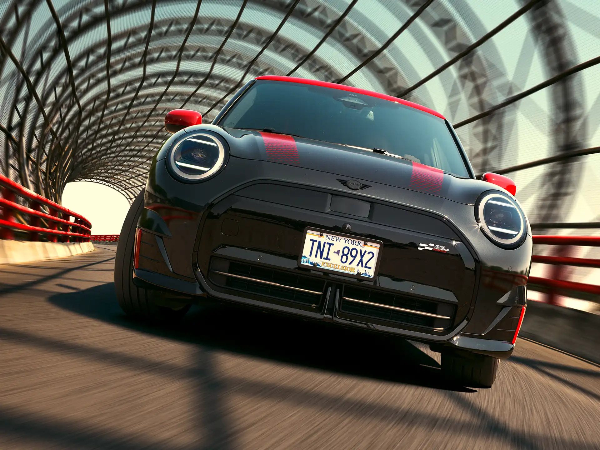 Citadine sportive électrique - Mini John Cooper Works E, fun et décoiffante
