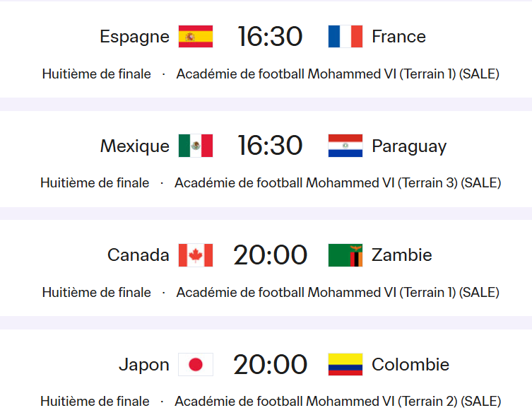 CDM (f) U17:  Les Lioncelles  face à la Corée du Nord en huitièmes  CDM (f) U17:  Les Lioncelles  face à la Corée du Nord en huitièmes
