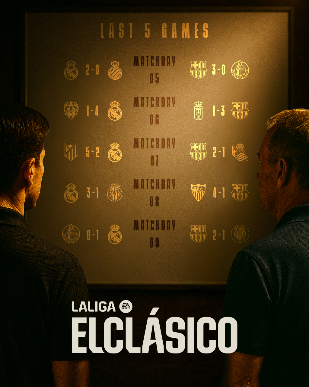 Liga: JOUR DE CLASICO Liga: JOUR DE CLASICO
