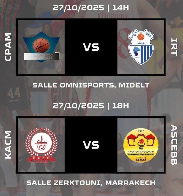 Basket. DEX (h) / J2:  Résultats et programme Basket. DEX (h) / J2:  Résultats et programme
