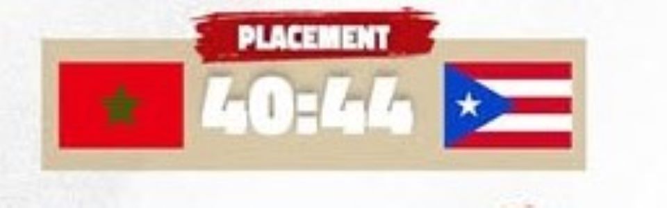 Mondial U17 de handball : le Maroc clôture sa participation sans victoire