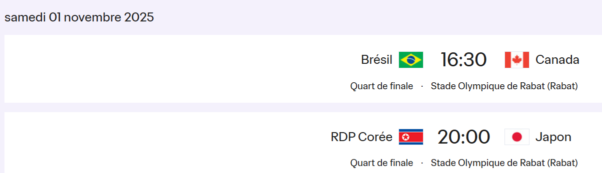 Mondial U17 (F) Maroc 2025 : La France élimine l’Espagne au bout du suspense et file en quarts de finale