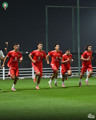 FB. Mondial masculin U17 : premier entraînement des Lionceaux à Doha FB. Mondial masculin U17 : premier entraînement des Lionceaux à Doha