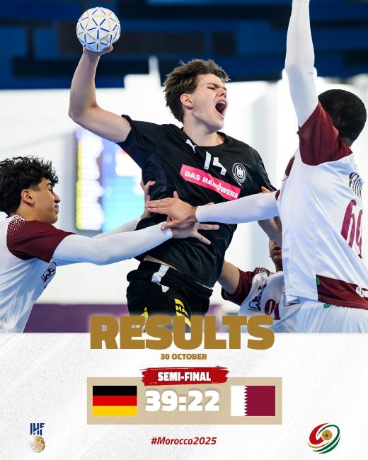 HB. Mondial U17 Maroc 25 : l’Égypte et l’Allemagne en finale