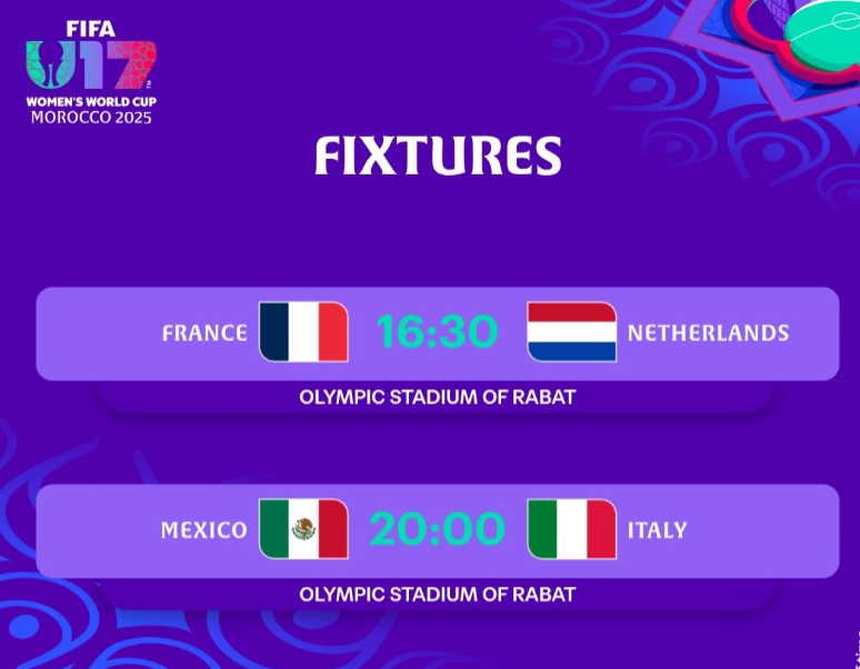 Mondial U17 (f) Maroc 25 : Brésil vs RDP Corée, une demi-finale explosive !