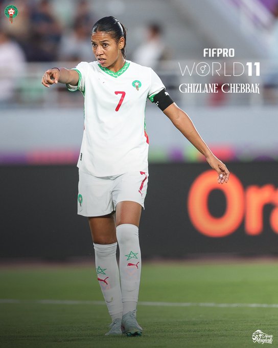 FIFPRO Women’s World 11 2025 / Ghizlane Chebbak dans le Onze Mondial 2025 : une consécration à l’international