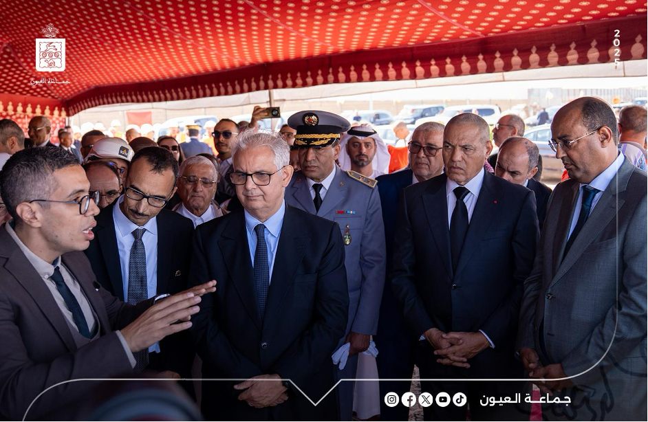 Laâyoune : le chantier du pont Saguia El Hamra avance à grands pas