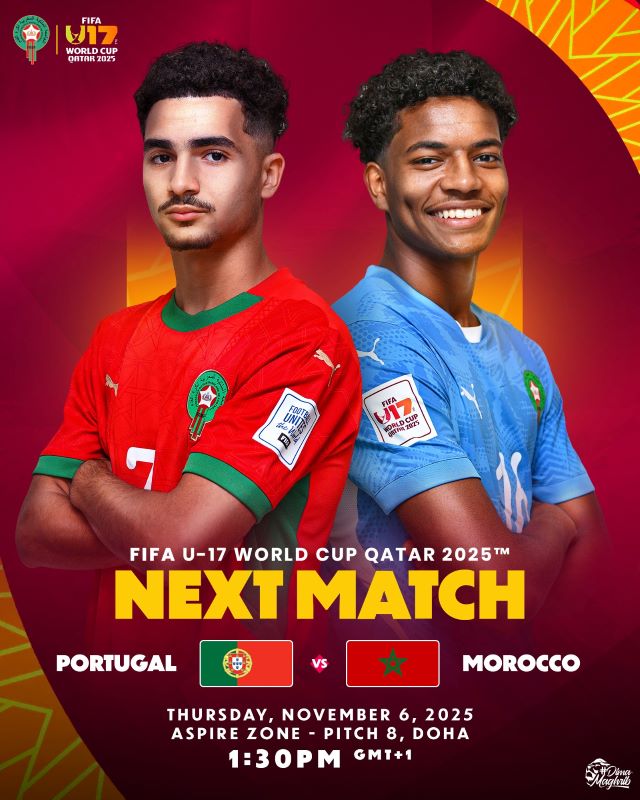 Mondial U17 Qatar 2025 : Les Lionceaux en danger face au Portugal ce jeudi