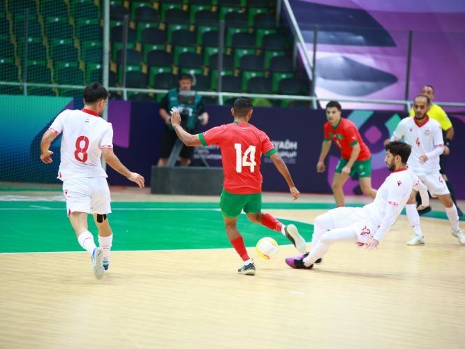 6e JSI Riyad 2025 / Futsal : Les Lions dominent le Tadjikistan
