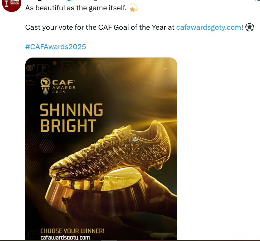 CAF Awards 2025 : Trois Marocains en lice pour le But de l’Année ( Vidéo)