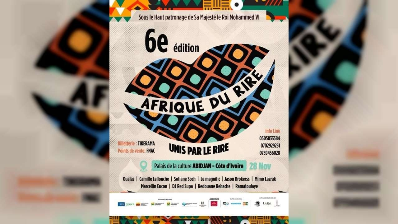 Afrique du Rire : la 6ᵉ édition démarre le 12 novembre à Casablanca