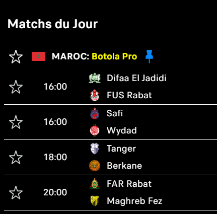 Botola D1 /J8: Le choc FAR-MAS ,  grande affiche de ce dimanche !