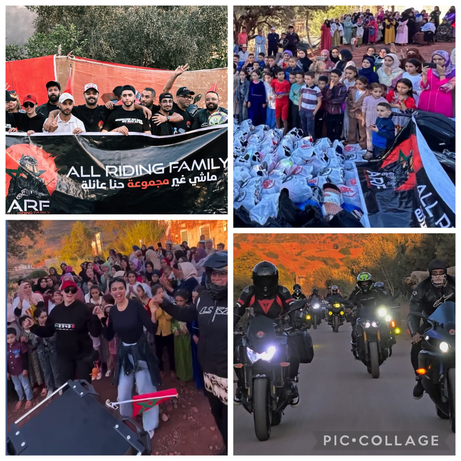 ​Jadida: L'Association "All Riding Family" s'envole au chevet des familles démunies des zones rurales de Demnat