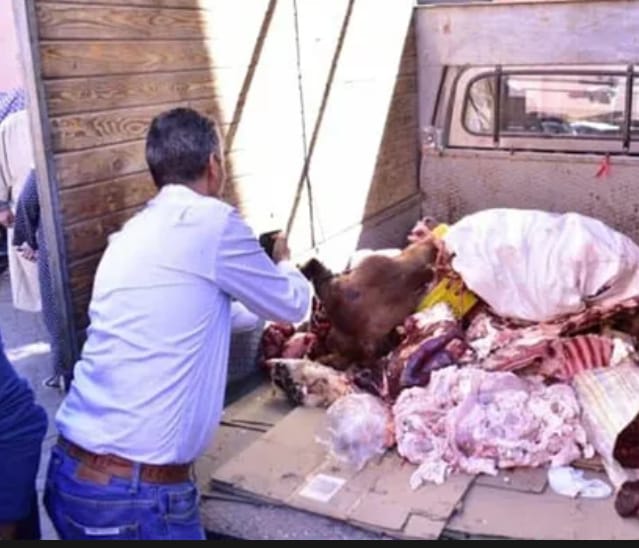 ​Marrakech : Saisie et destruction de 2,3 tonnes de viandes avariées