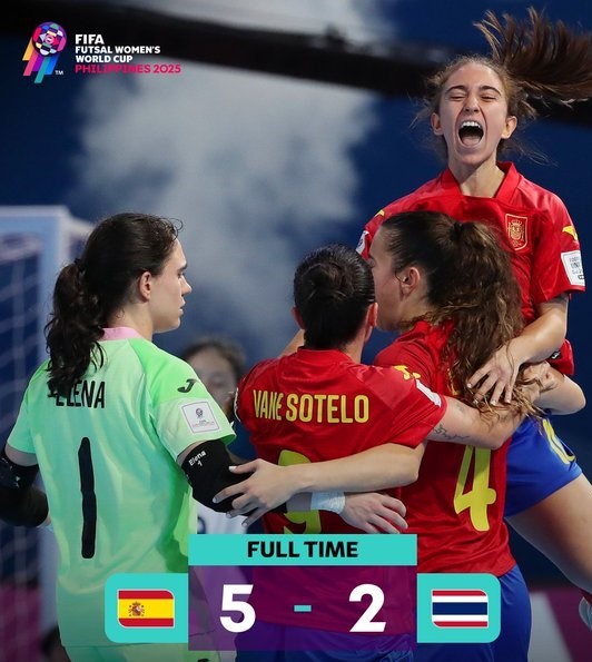 Mondial. Futsal (F)  / Groupe B : L’Espagne et la Colombie lancent leur campagne avec succès