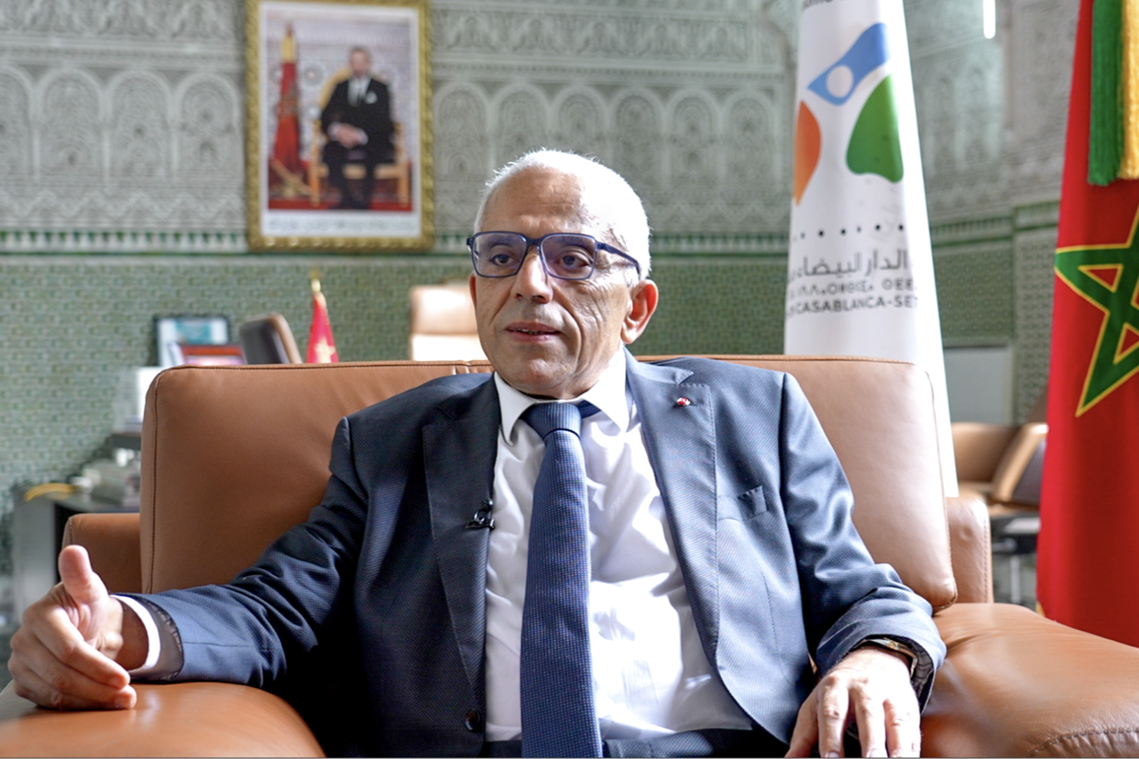 Abdellatif Maâzouz, président du Conseil régional de Casablanca-Settat. Crédit : DR.