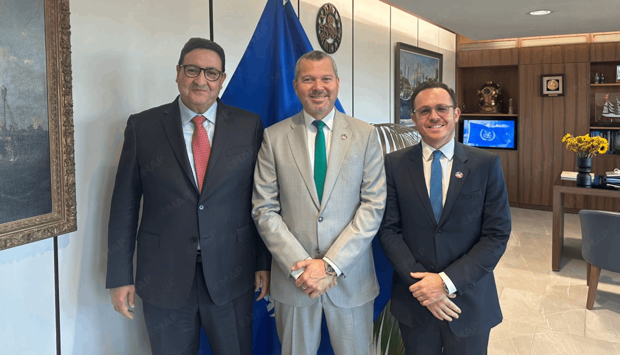 Kayouh s’entretient à Londres avec le SG de l’OMI