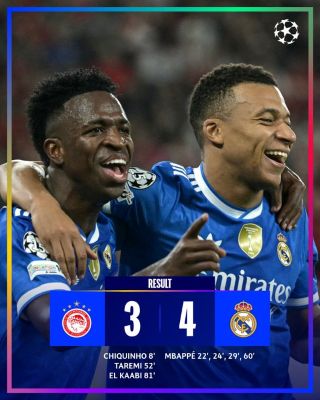 LDC/Phase de Ligue : Arsenal impressionnant, Liverpool décevant, le PSG et le Real renversants