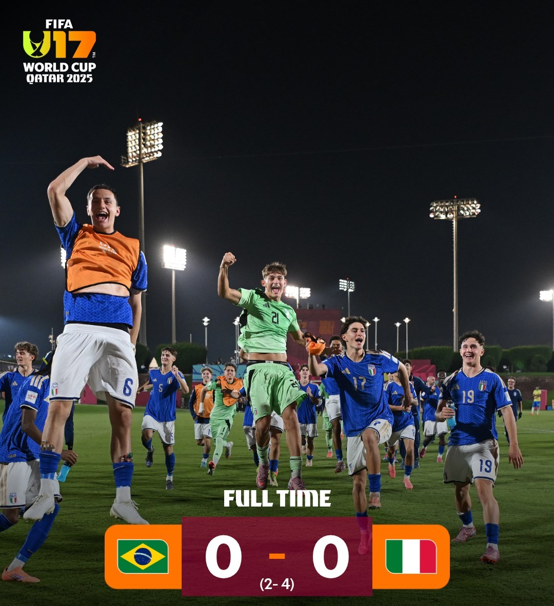 Mondial U17 2025 : L’Italie s’offre la 3e place