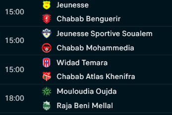 Botola D2 / J10 : Le leader accueille la lanterne rouge