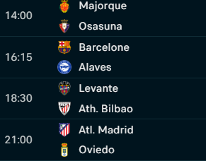 Foot européen : le programme de ce samedi