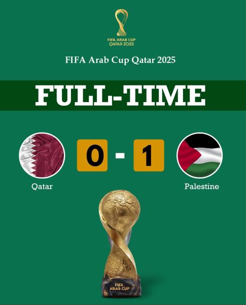 Coupe Arabe 2025 : La Palestine surprend Qatar dans le temps additionnel