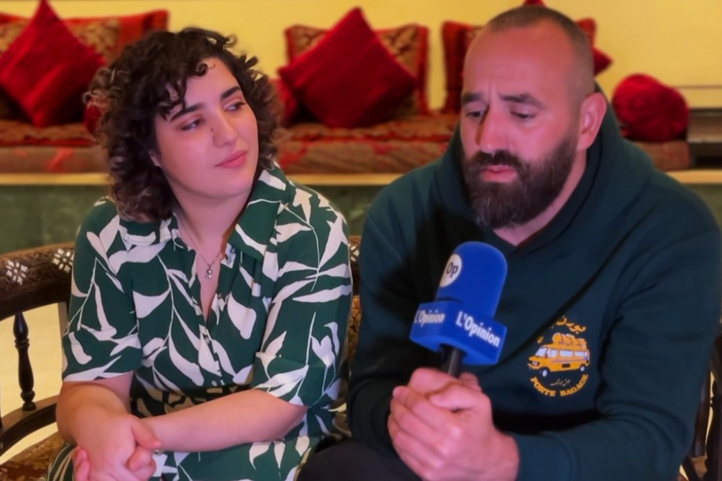 Ahlaam Teghadouini et Abdelkarim El-Fassi.