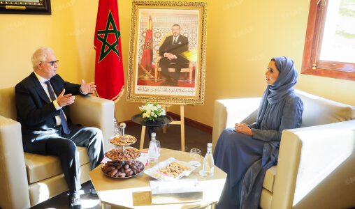 Coopération hydrique :  Nizar Baraka tient une série de réunions avec ses homologues étrangers