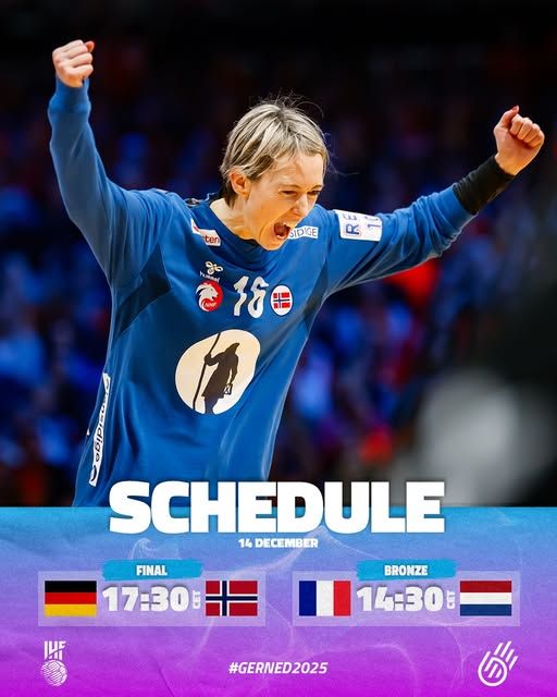 Mondial féminin de handball 2025 : l’Allemagne et la Norvège en finale ce dimanche