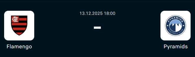 FIFA Challenger Cup : ce samedi, Flamengo vs Pyramids FC pour une place de finaliste face au PSG