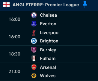 Foot : les rendez-vous des cinq championnats majeurs européens de ce samedi
