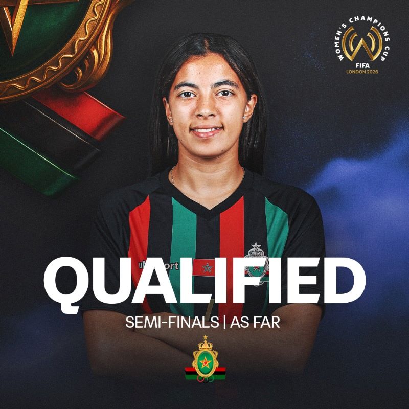 FIFA / Coupe des Champions (F) : l’ASFAR renverse Wuhan et rejoint Arsenal en demi-finale