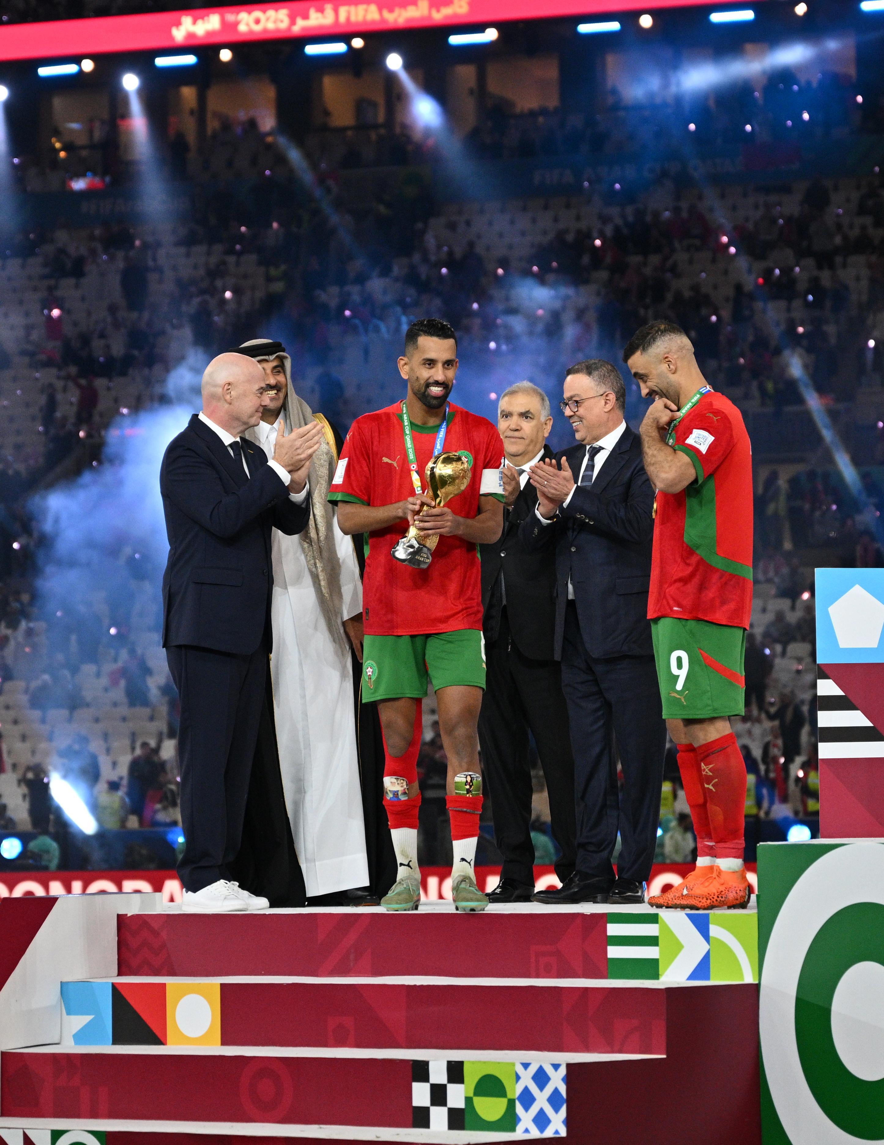 Coupe arabe FIFA ; LE MAROC CHMPION  2025