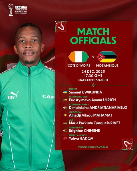 CAN 2025 / Arbitrage : ce mercredi, pas d’arbitre marocain, Hadqa désigné assesseur