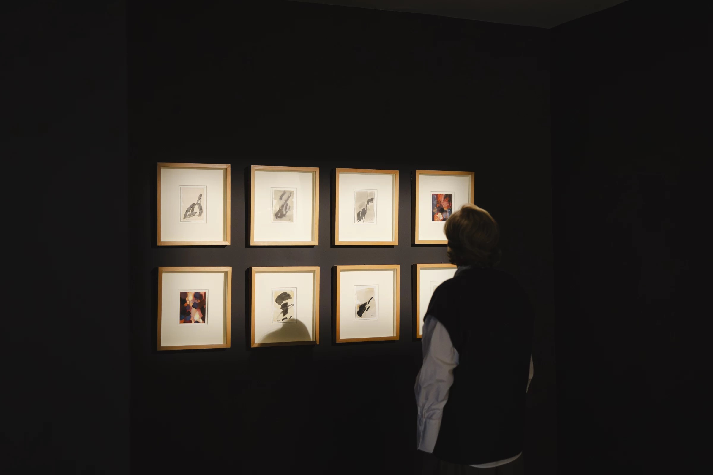 Vernissage de l'exposition D'un trait intime de l'artiste Abdelkébir Rabi'