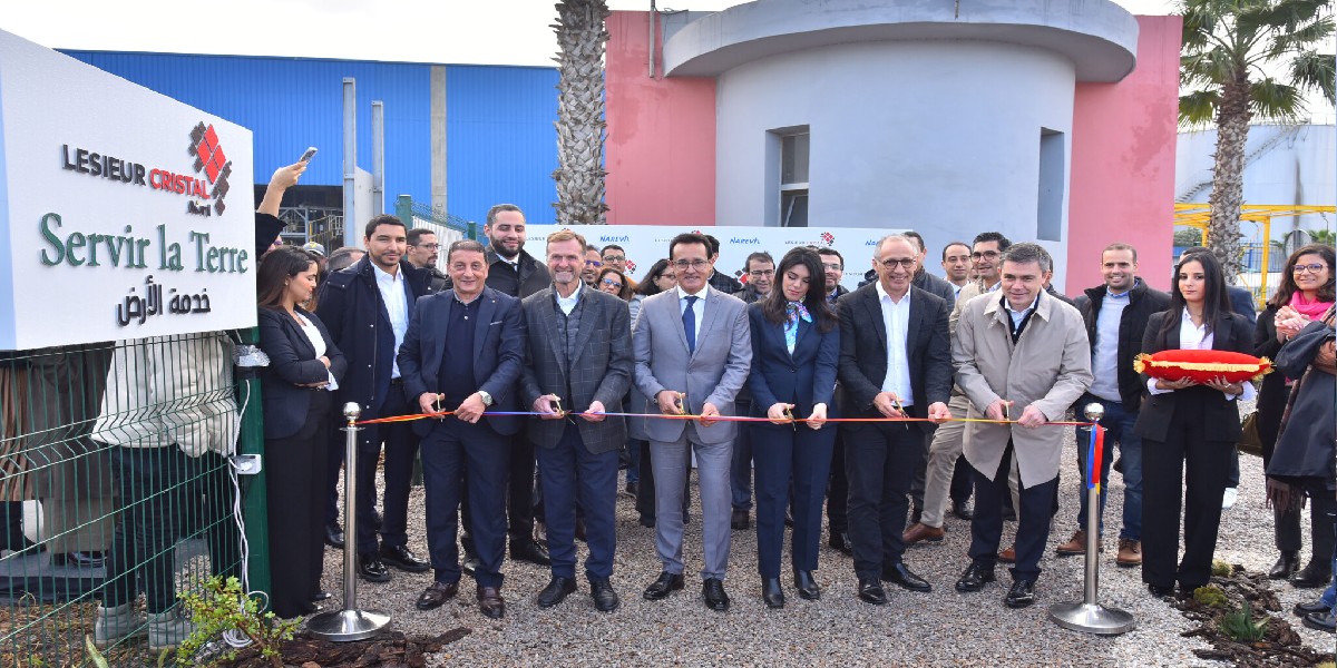 Cristal inaugure une centrale photovoltaïque dans son site d’Aïn Harrouda