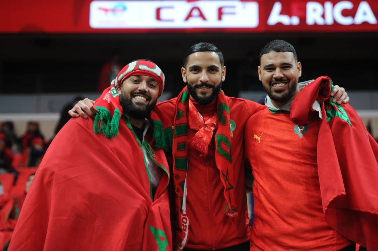 Maroc-Mali: Ambiance d'avant match en images