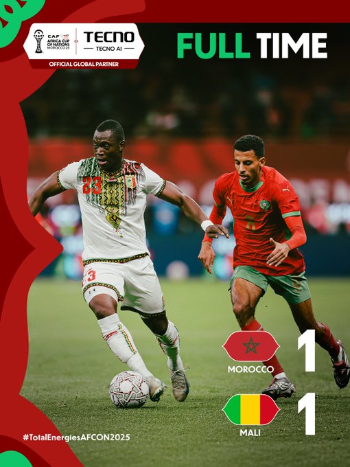 CAN 2025: Les Lions concèdent le nul face aux Aigles 