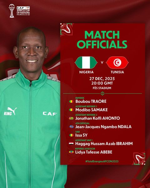 CAN 2025 : un  corps arbitral quasiment totalement marocain pour Ouganda-Tanzanie