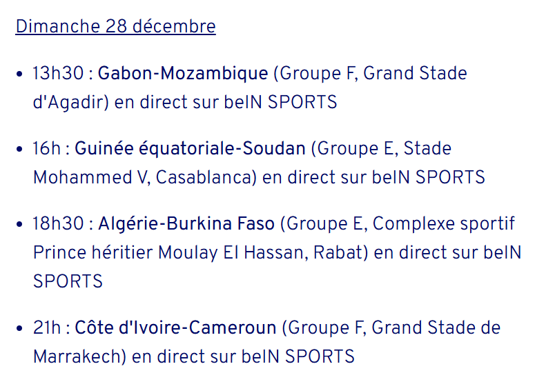CAN Maroc 25 :  Côte d’Ivoire - Cameroun, la grande affiche de ce dimanche