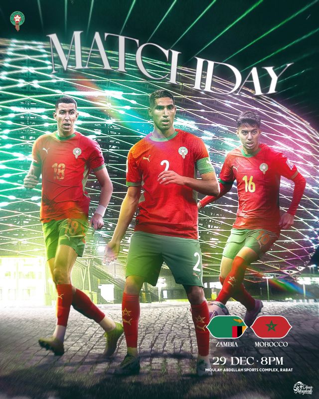 CAN 2025 : Maroc-Zambie, une soirée décisive pour les Lions