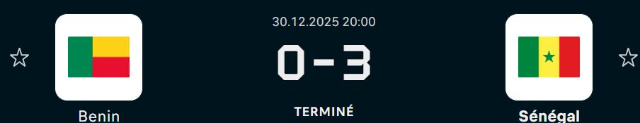 CAN 2025 : RDC - Algérie et Egypte - Benin en huitièmes de finale 