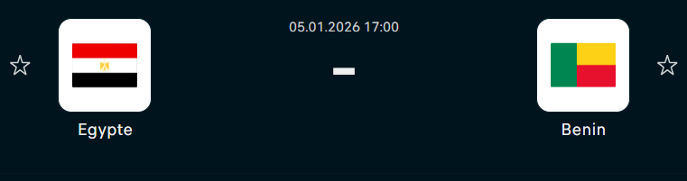 CAN 2025 / Bénin - Égypte : Horaire, enjeux, arbitres, météo