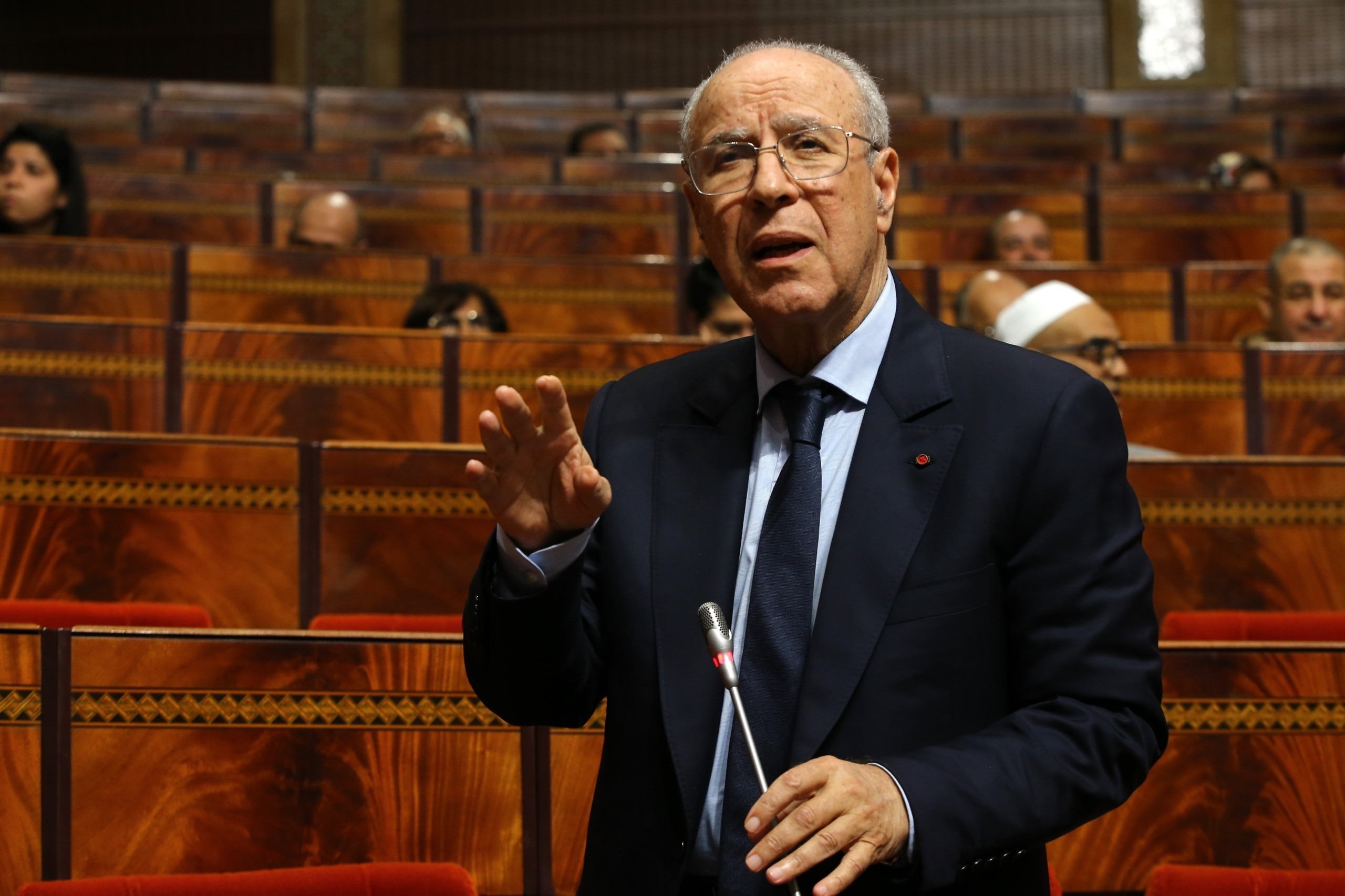 Ahmed Toufiq à la Chambre des représentants le 10 février 2025. Crédit: MAP